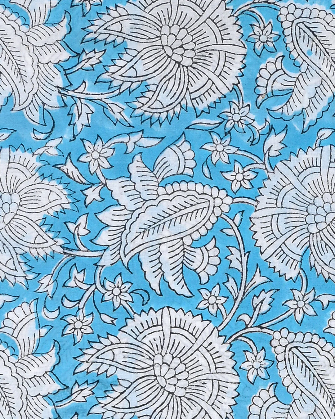 Exclusive Hand Block Printed Cotton Suit With Kota Dupatta BSCOTKO57 - Image 2